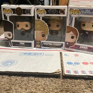 Funko pops “time” “seraphina” “Anna”